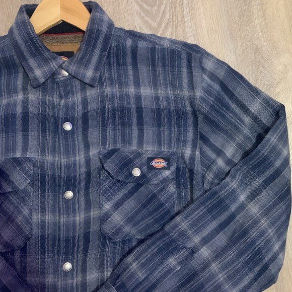 DICKIES FLANNEL WORK JACKET - Picture 1 of 5